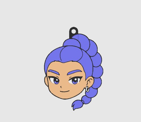 Llavero Rumi - k-pop